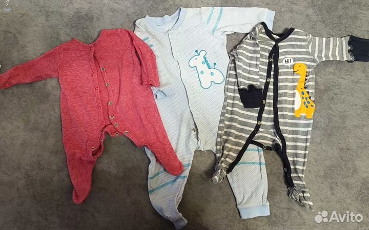 Пакет вещей на мальчика 56 68