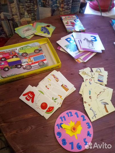 Развивающие карточки для деток