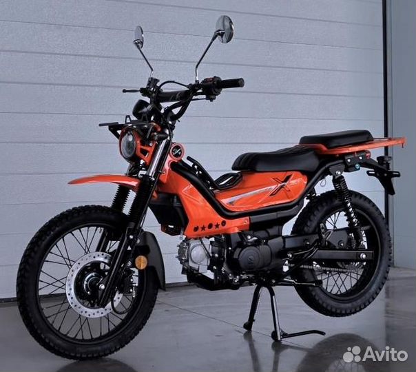 Мопед Xtrail оранжевый