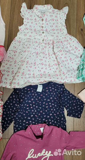 Летние вещи на девочку 86 размер