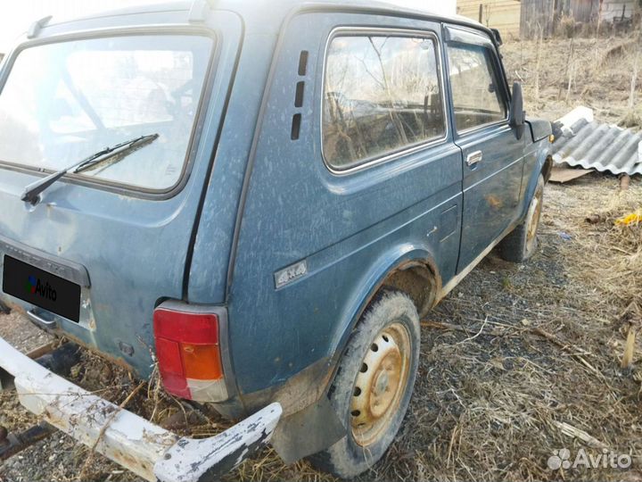 LADA 4x4 (Нива) 1.7 МТ, 2000, 120 000 км