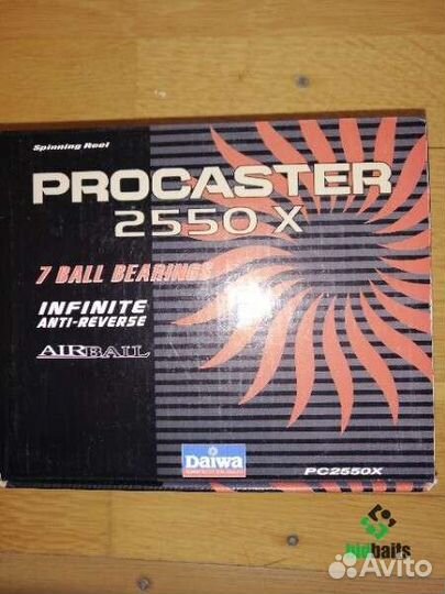Катушки Daiwa Procaster X с задним фрикционом(нова