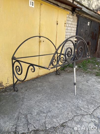 Козырек кованный