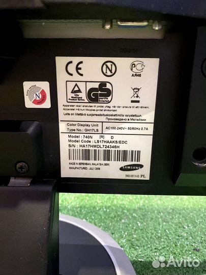 Монитор Samsung 740N