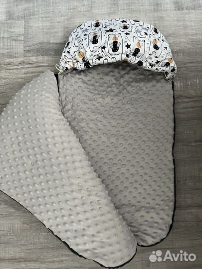 Зимний конверт на выписку