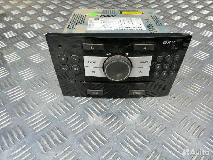Магнитофон Opel Astra H L48 Z18XER 2008
