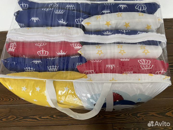 Бортики в кроватку новые