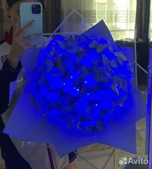 Букеты из бабочек