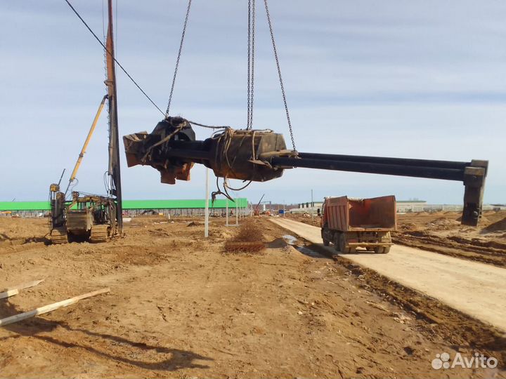 Сваи железобетонные (забивные)