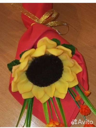 Букетики из мыльных цветов