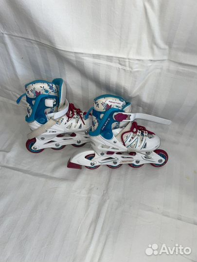Роликовые коньки детские раздвижные
