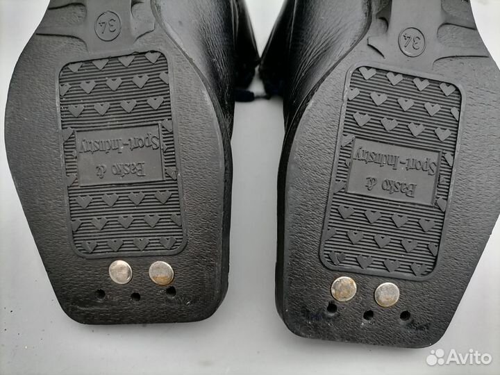 Ботинки лыжные детские с креплениями (комплект)