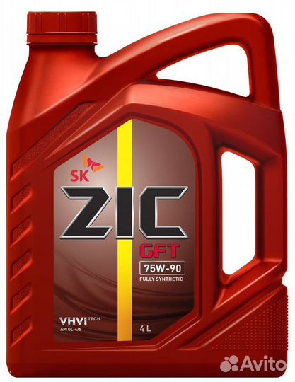 Трансмиссионное масло ZIC 75W90