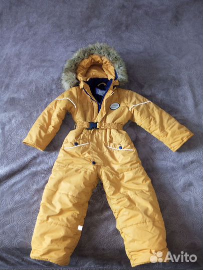 Зимний комбинезон для девочки 104