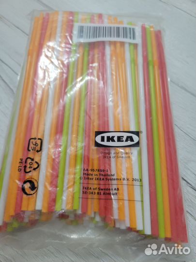 Трубочки для напитков Икеа