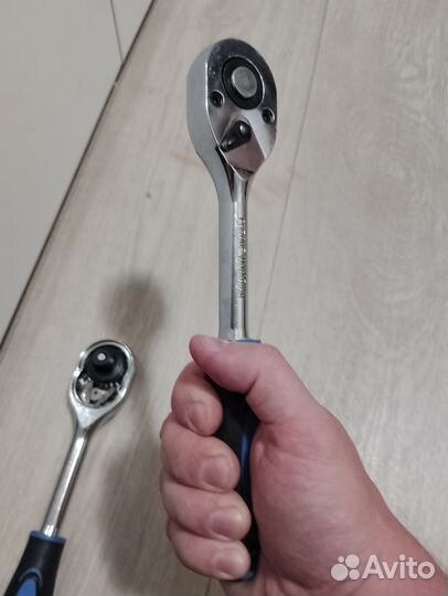 Ключ трещоточный 1/2, 24 зуба, 250мм