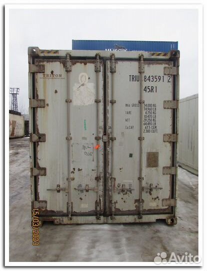 Рефконтейнер Carrier triu 843591-2 2008 г.в