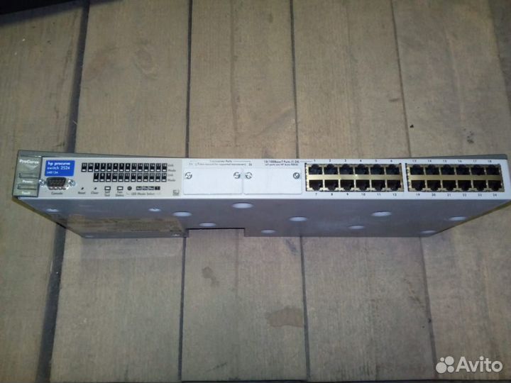 Коммутаторы HP ProCurve Switch 2524 J4813A