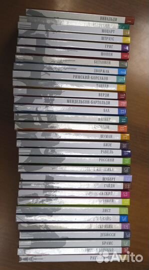 CD-книжки Великие композиторы, тома 1-31