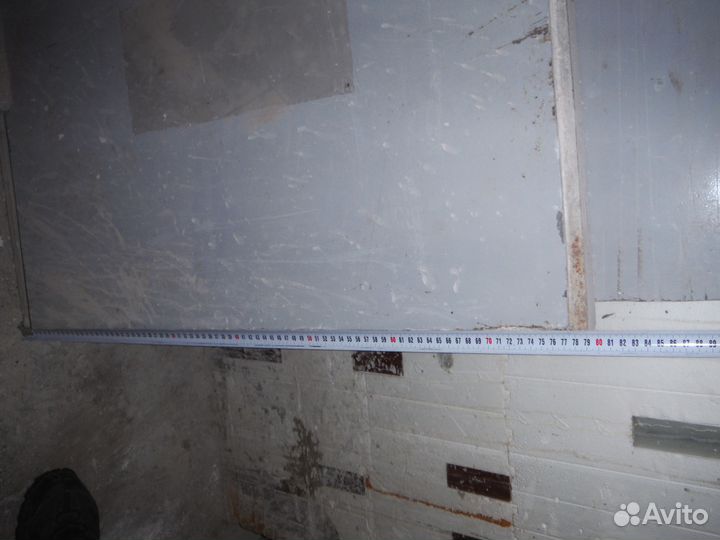 Дверь металлическая с коробкой и приточкой снизу