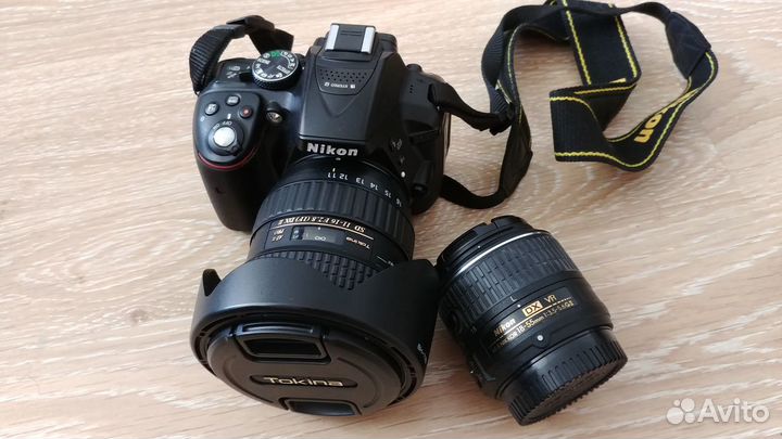 Фотоаппарат nikon D5300 + Tokina 11-16
