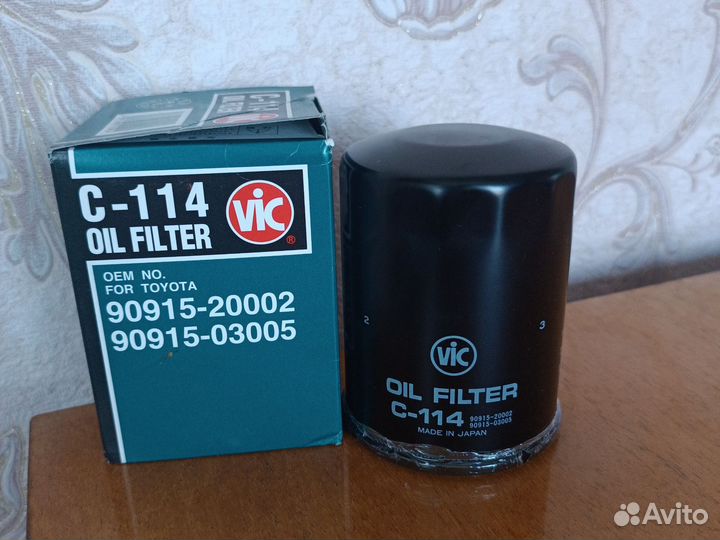 Фильтр масляный toyota