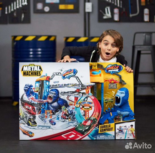 Трек zuru metal machines gorilla attack Горилла