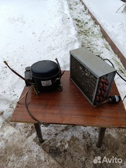 Холодильный агрегат + вентилятор