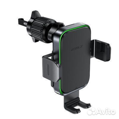 Автодержатель с зарядкой Acefast D17 Black