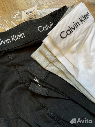 М,L,XL Боксеры 7 шт Calvin Klein Мужские оригинал