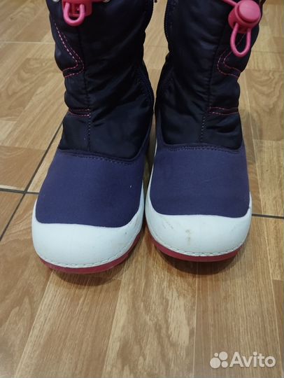 Ботинки сапоги зимние для девочки 30