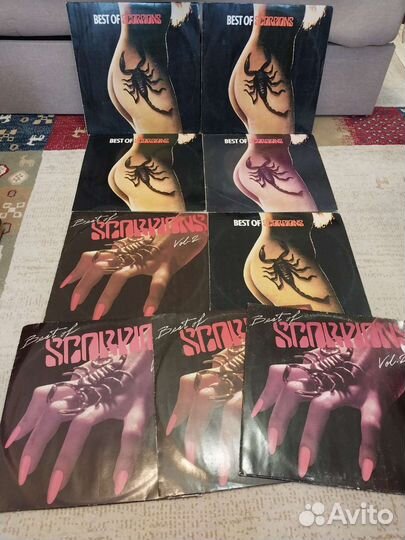 Scorpions виниловые пластинки