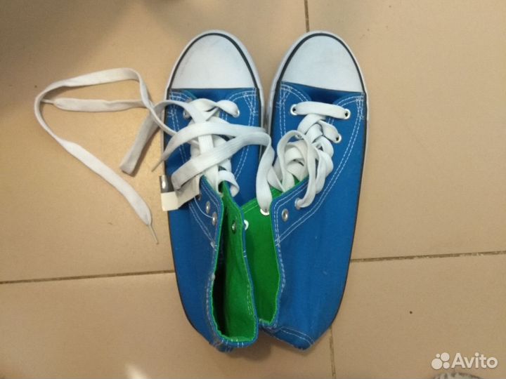 Кеды мужские синие