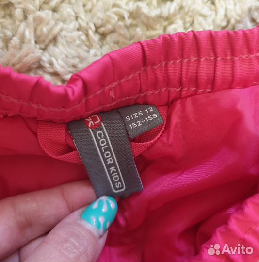 Зимние брюки для девочки