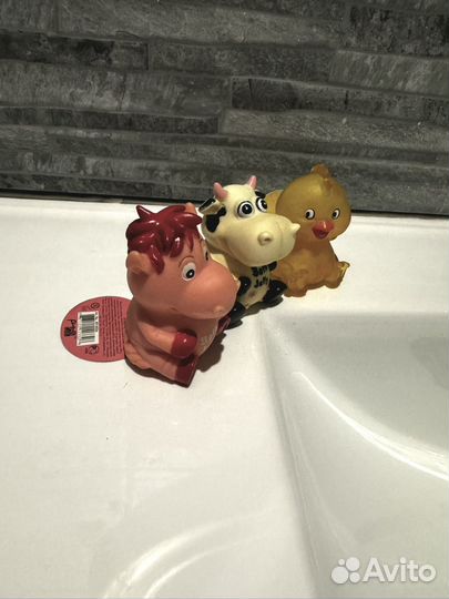 Резиновые игрушки для ванной