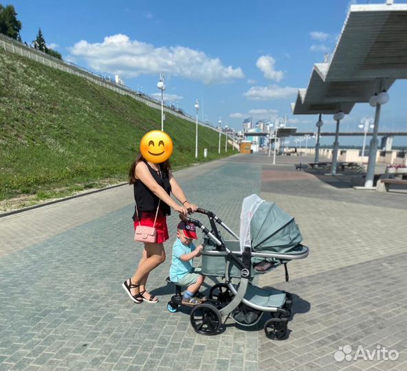 Подножка для второго ребенка на коляску