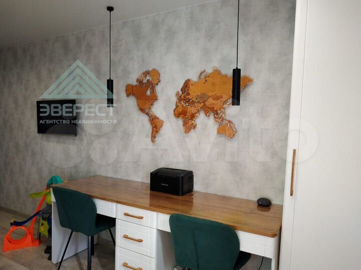 2-к. квартира, 44,2 м², 5/5 эт.