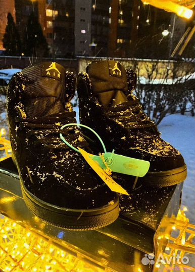 Кроссовки Nike Air Jordan тёплые (Арт.75330)