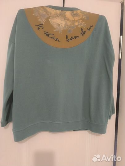 Кофта женская на пуговицахмодель оверсайз р.50