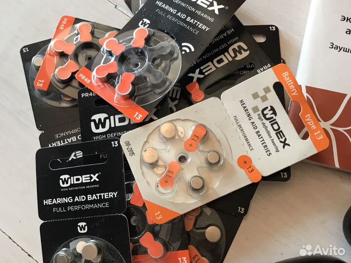 Аксессуары от слухового аппарата widex