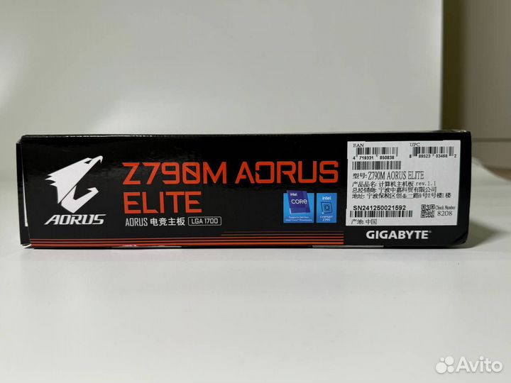 Материнская плата Gigabyte Z790M Aorus Elite