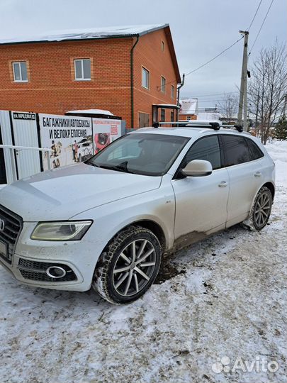 Багажник на интегрированный рейлинг-LUX