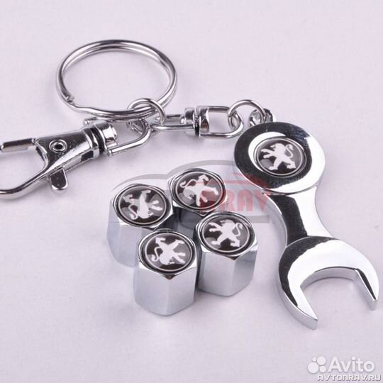 Колпачки на ниппель с логотипом автомобиля