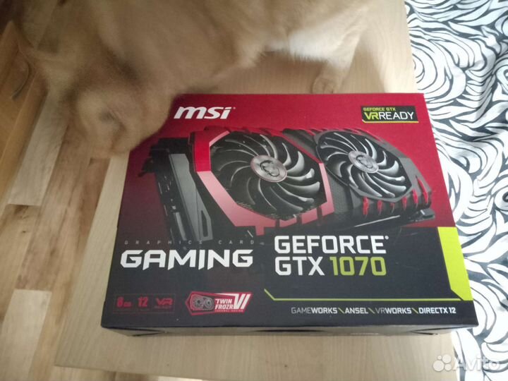 Видеокарта gtx 1070