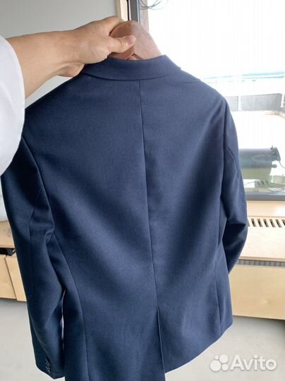 Костюм школьный темно-синий 164