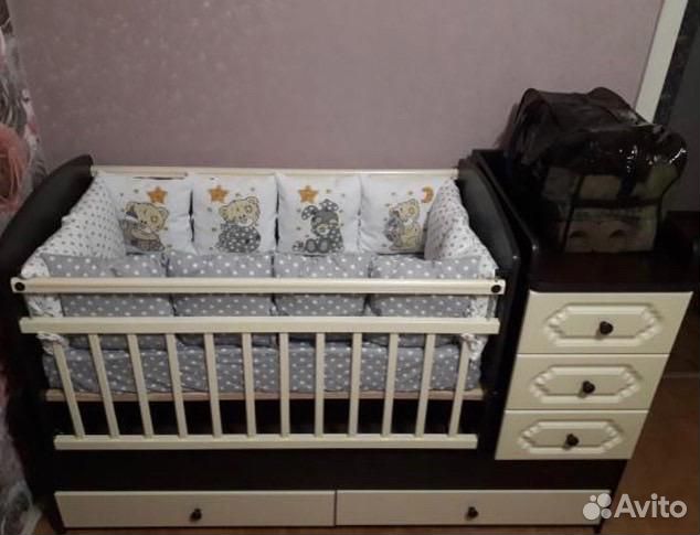 Детская кроватка 3 в 1