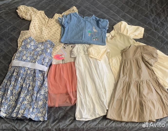 Платья для девочки 110-116 пакетом