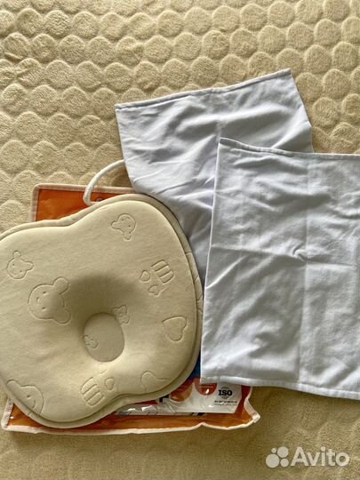 Подушка ортопедическая для новорожденных