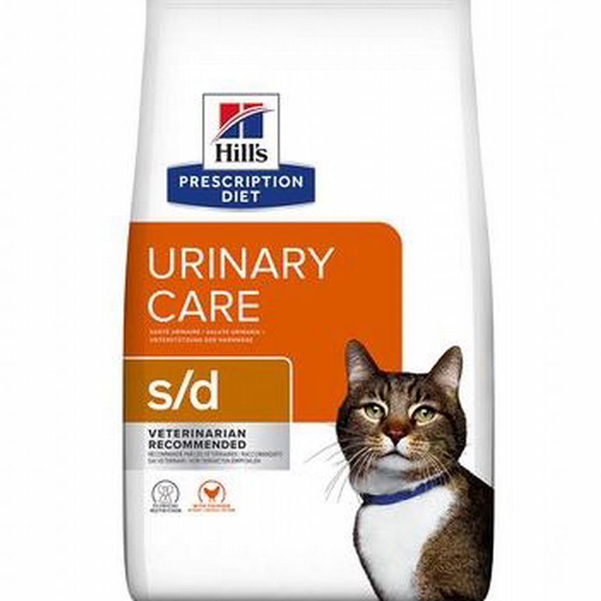 Hill's S/D Urinary Care курица 3кг для кошек