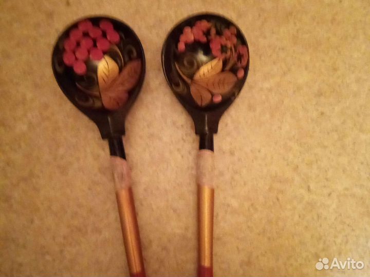 Ложки-хохлома